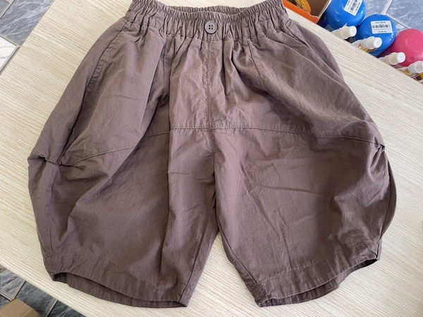 Quần ngố nâu bé trai 6539