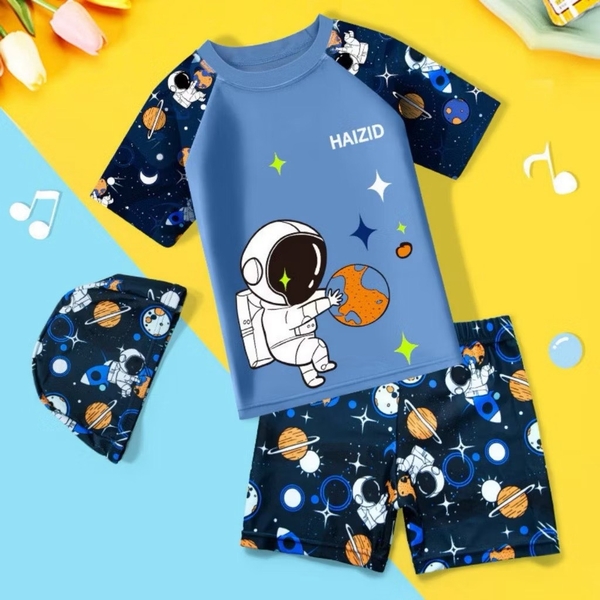 Set đồ bơi nam 3ct ( khủng long, siêu nhân, phi hành gia)