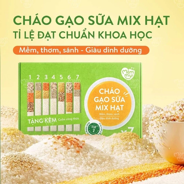 Cháo gạo sữa mămmy 350g