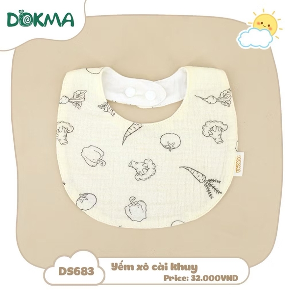 Yếm xô cài khuy Dokma