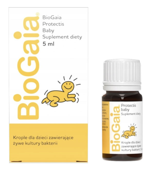 BIOGAIA PROTECTIS BABY 5ML (LỌ THỦY TINH) - MEN VI SINH NHỎ GIỌT