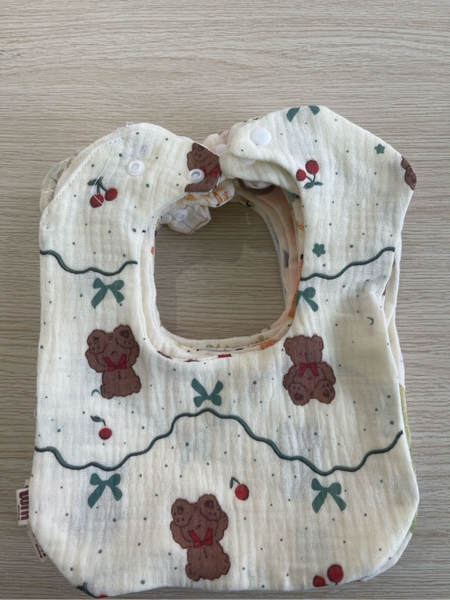 Yếm vuông muslin win