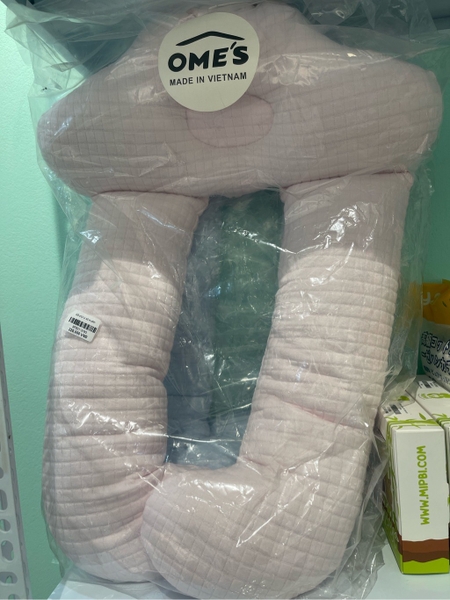 Gối chữ U xô Muslin