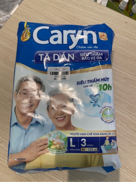 Bỉm caryn L3