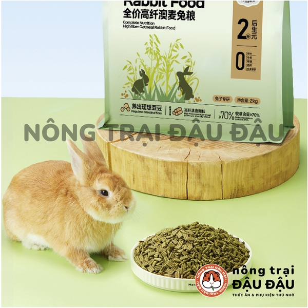Cỏ Nén Cho Thỏ Yee Oatmeal