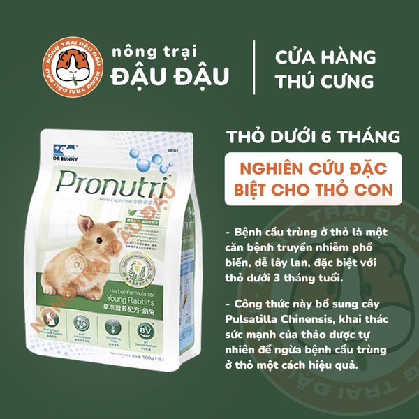 Cỏ Nén Pronutri Thảo Mộc Cho Thỏ
