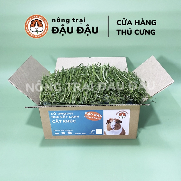 Cỏ Timothy Sấy Lạnh 50% Lá Cắt Khúc - Đậu Đậu Fresh Select