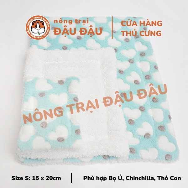 Đệm Bông Cho Bọ Ú, Thỏ, Chinchilla Mềm Mịn Ấm Ấp