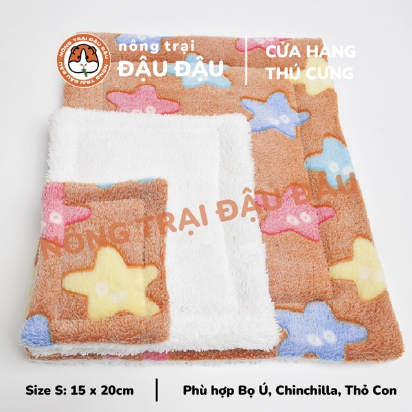 Đệm Bông Cho Bọ Ú, Thỏ, Chinchilla Mềm Mịn Ấm Ấp