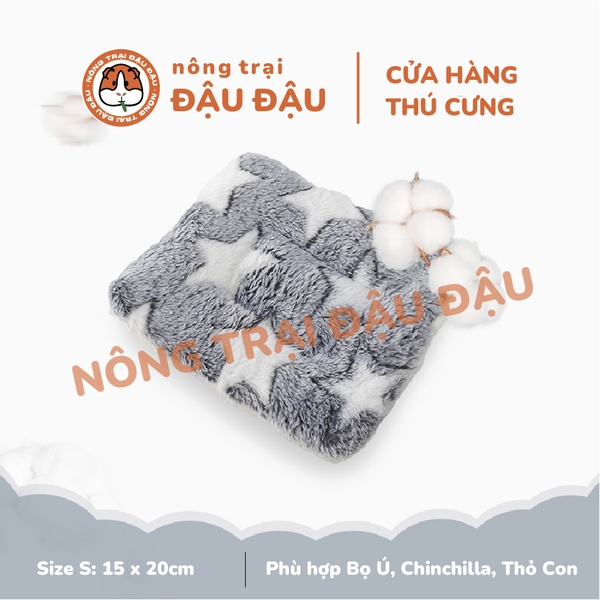 Đệm Bông Cho Bọ Ú, Thỏ, Chinchilla Mềm Mịn Ấm Ấp