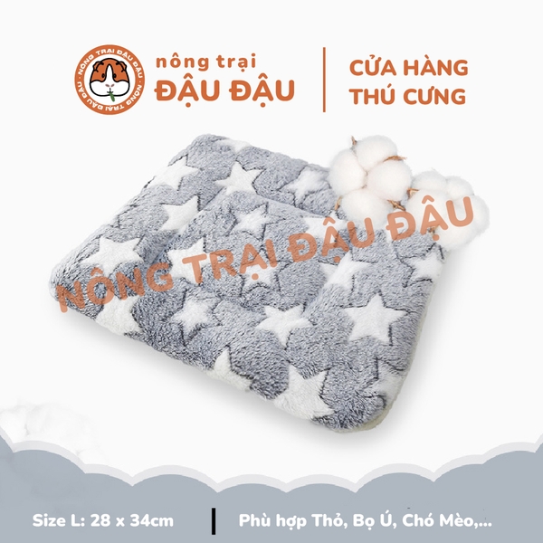 Đệm Bông Cho Bọ Ú, Thỏ, Chinchilla Mềm Mịn Ấm Ấp