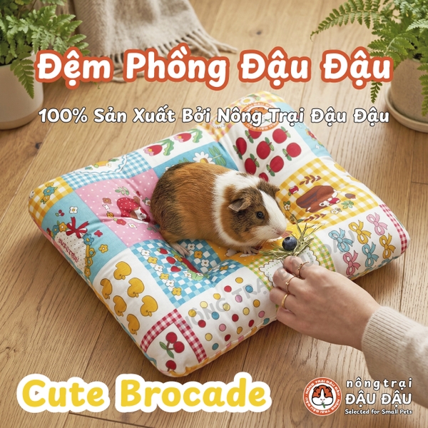 Đệm Cho Bọ Ú, Thỏ, Chinchilla, Thú Nhỏ Đệm Phồng Thoải Mái Thoáng Mát