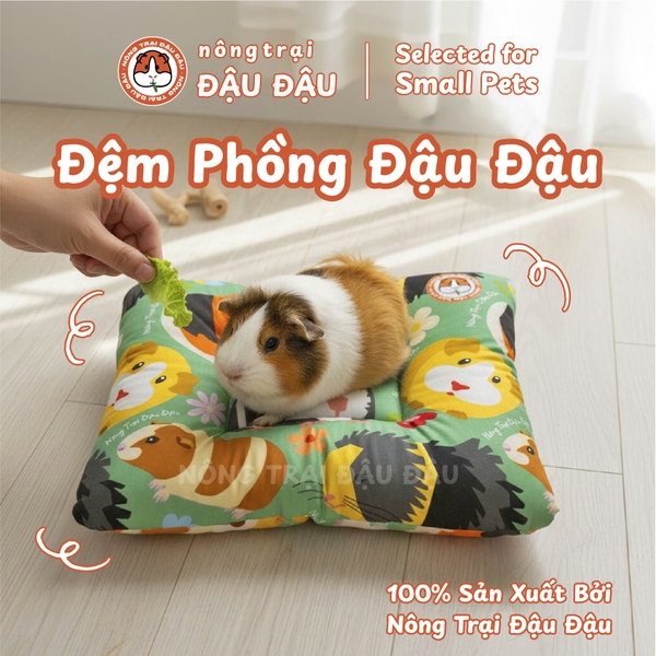 Đệm Cho Bọ Ú, Thỏ, Chinchilla, Thú Nhỏ Đệm Phồng Thoải Mái Thoáng Mát