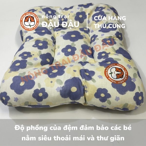 Đệm Cho Bọ Ú, Thỏ, Chinchilla, Thú Nhỏ Đệm Phồng Thoải Mái Thoáng Mát