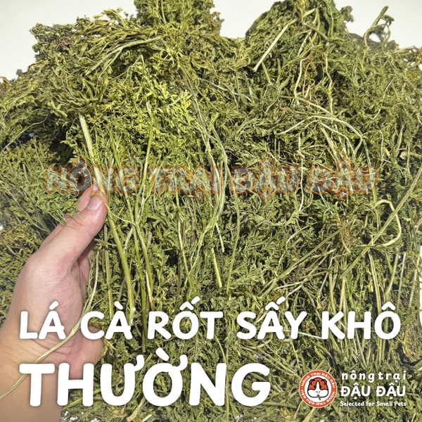 Lá Cà Rốt Sấy Khô