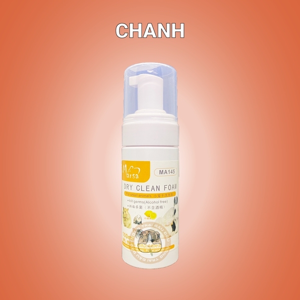 Sữa Tắm Khô Marsa Cho Thỏ, Bọ Ú, Hamster, Chinchilla 100ml