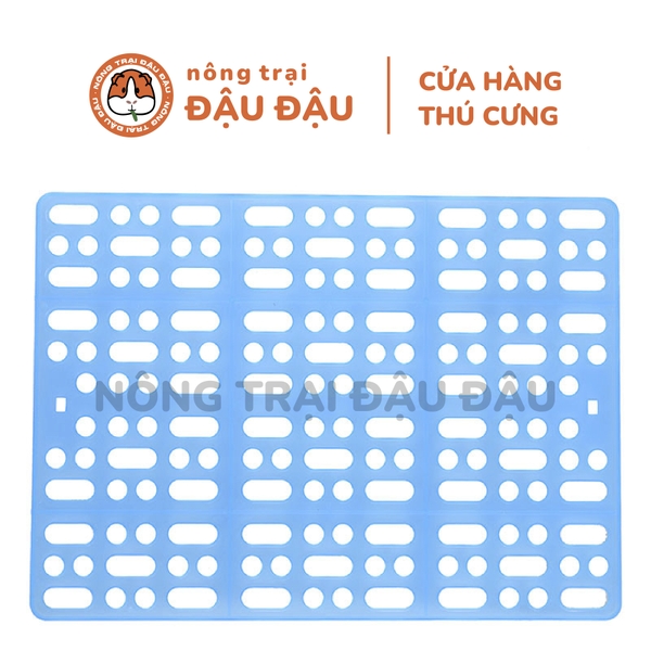 Tấm Lót Chuồng Cho Thỏ, Bọ Ú, Thú Nhỏ Chống Đau Chân Hạn Chế Kẹt Phân
