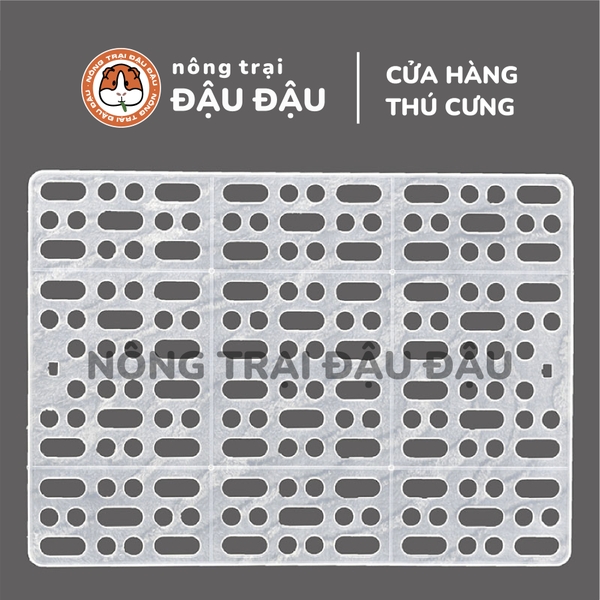 Tấm Lót Chuồng Cho Thỏ, Bọ Ú, Thú Nhỏ Chống Đau Chân Hạn Chế Kẹt Phân