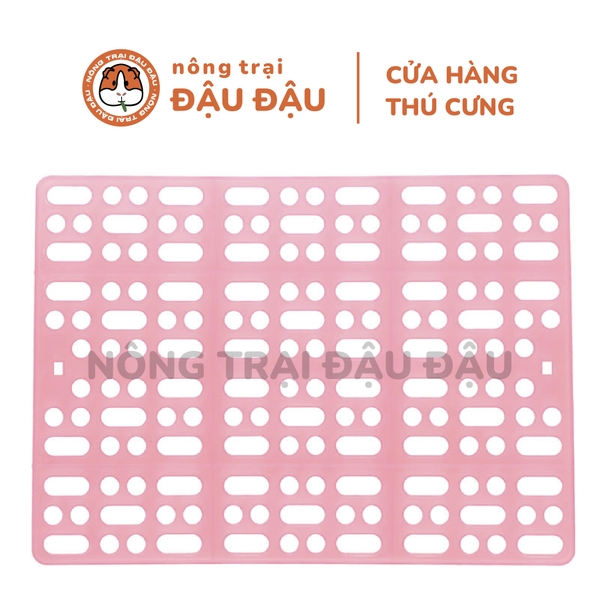 Tấm Lót Chuồng Cho Thỏ, Bọ Ú, Thú Nhỏ Chống Đau Chân Hạn Chế Kẹt Phân