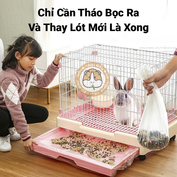 Bọc Lót Chuồng Chuyên Dụng Cho Thỏ, Bọ Ú, Thú Cưng