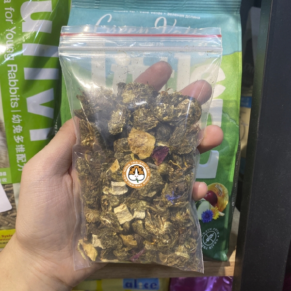 Thức Ăn Little One Cao Cấp Cho Bọ Ú Với 60 Loại Cỏ, Thảo Mộc Và Rau Củ 750g