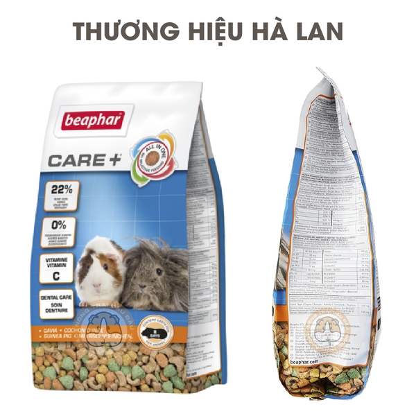 Thức Ăn Cho Bọ Ú Beaphar Bổ Sung Vitamin C, Chất Xơ, Chăm Sóc Răng Miệng