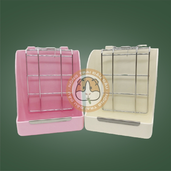 Máng Kẹp Cỏ Cho Thỏ, Bọ Ú, Chinchilla Tiết Kiệm Cỏ Chống Rơi Cỏ