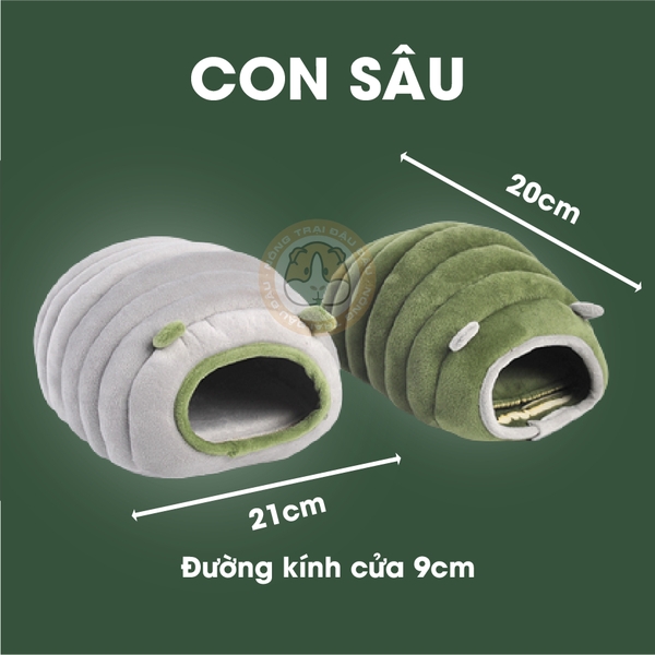 Nhà Ngủ Bông Cho Bọ Ú, Hamster Ấm Áp