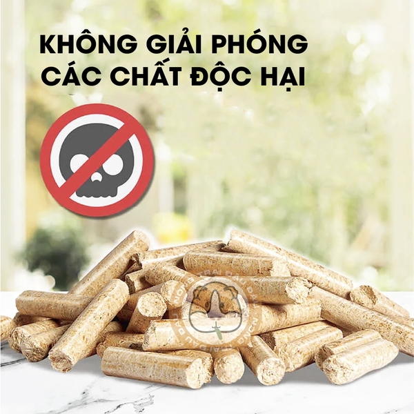 Gỗ Nén Lót Chuồng Jolly Cho Thỏ, Bọ Ú, Chinchilla Gỗ Bạch Dương 2.5kg