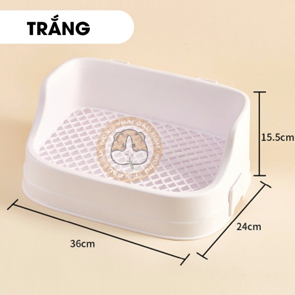Khay Vệ Sinh Cho Thỏ, Bọ Ú, Chinchilla Cao Cấp Tiện Lợi Hiệu Jessie