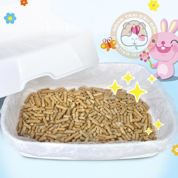 Túi Bọc Khay Vệ Sinh Cho Thỏ, Bọ Ú, Chinchilla Tiện Lợi Tiết Kiệm Thời Gian