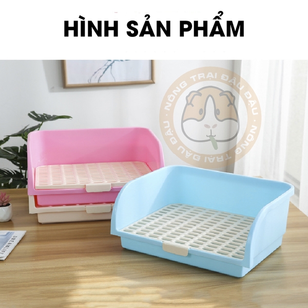 Khay Vệ Sinh Cho Thỏ, Bọ Ú, Chinchilla Size Đại