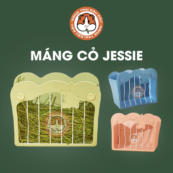 Máng Cỏ Cho Thỏ, Bọ Ú, Chinchilla Jessie Cao Cấp Tiện Lợi