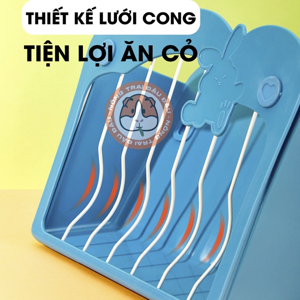 Máng Cỏ Cho Thỏ, Bọ Ú, Chinchilla Jessie Cao Cấp Tiện Lợi