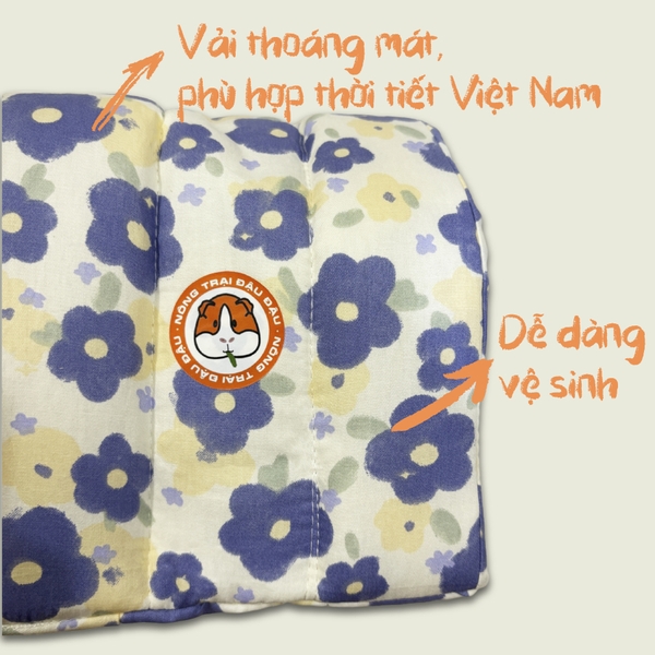 Hầm Chui Cho Bọ Ú Chuột Lang, Hamster Hầm Chui Vải Đậu Đậu