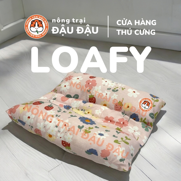 Đệm Cho Thỏ, Bọ Ú, Chó, Mèo Đệm Hop n' Flop Đậu Đậu