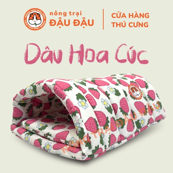 Hầm Chui Cho Bọ Ú Chuột Lang, Hamster Hầm Chui Vải Đậu Đậu