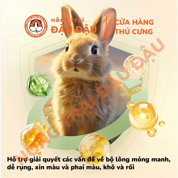 Cỏ Nén Yee Cho Thỏ Hạt Phồng Chăm Sóc Lông 1kg