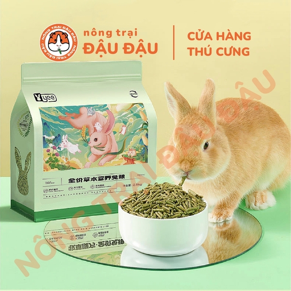 Cỏ Nén Cho Thỏ Yee Thảo Mộc 2,5kg
