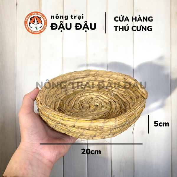 Tổ Rơm Trú Ẩn Cho Thỏ, Bọ Ú, Chinchilla Tổ Ngủ Cho Chuột Lang, Thỏ, Thú Nhỏ