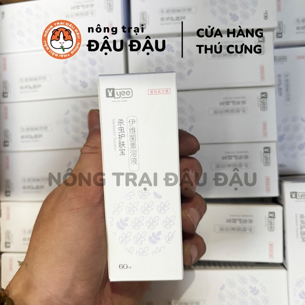 Xịt Ve, Rận, Bọ Chét Cho Thỏ, Bọ Ú, Hamster, Thú Nhỏ Chính Hãng Yee 60ml