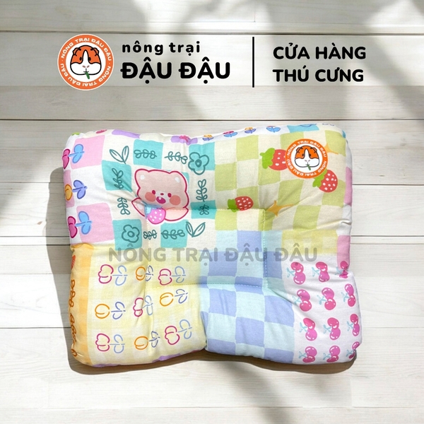 Đệm Cho Bọ Ú, Thỏ, Chinchilla, Thú Nhỏ Đệm Phồng Thoải Mái Thoáng Mát