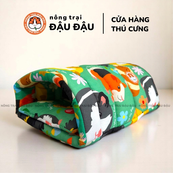 Hầm Chui Cho Bọ Ú Chuột Lang, Hamster Hầm Chui Vải Đậu Đậu
