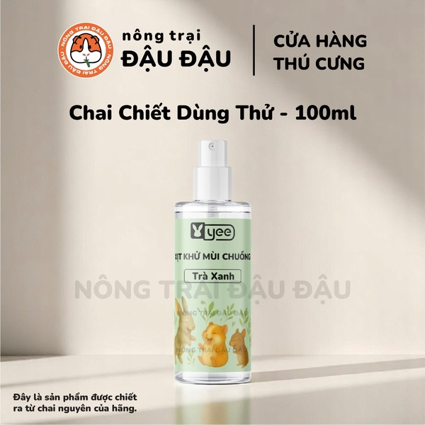Xịt Khử Mùi Cho Bọ Ú, Thỏ, Hamster Yee Chiết Xuất Thực Vật 500ml