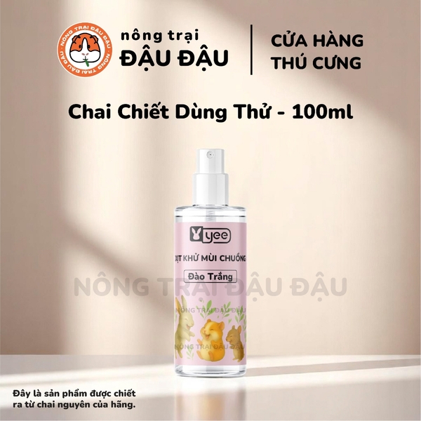 Xịt Khử Mùi Cho Bọ Ú, Thỏ, Hamster Yee Chiết Xuất Thực Vật 500ml