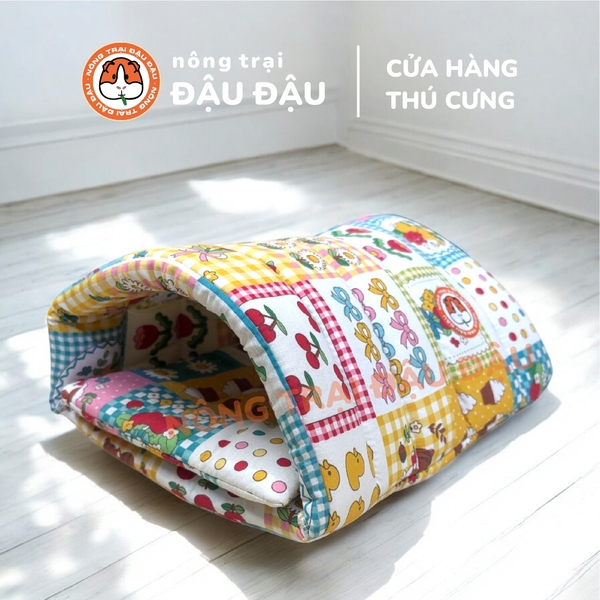 Hầm Chui Cho Bọ Ú Chuột Lang, Hamster Hầm Chui Vải Đậu Đậu