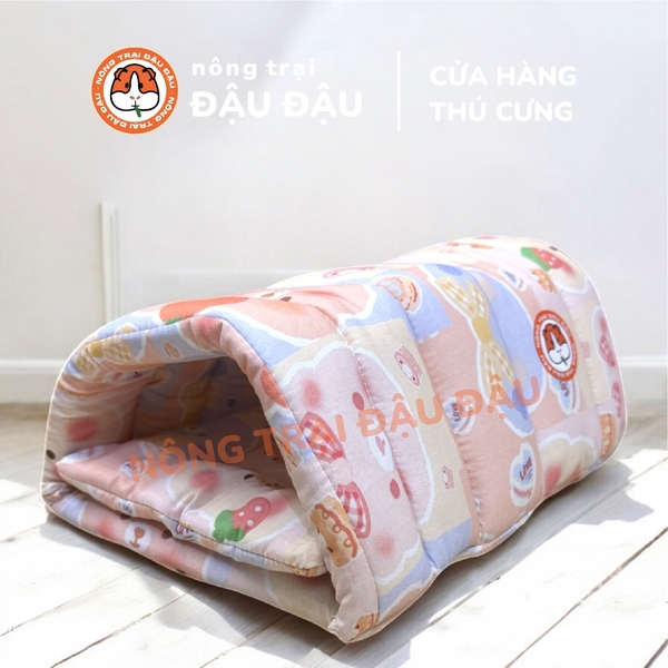 Hầm Chui Cho Bọ Ú Chuột Lang, Hamster Hầm Chui Vải Đậu Đậu