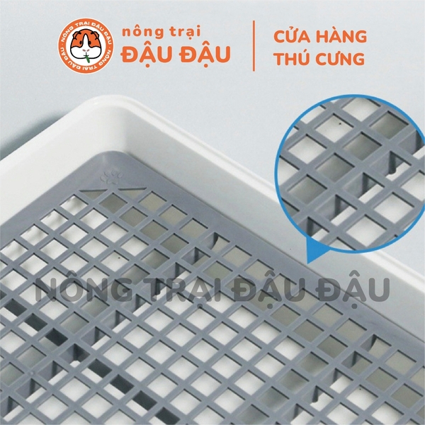 Khay Vệ Sinh Cho Bọ Ú, Chuột Lang, Thỏ Tiện Lợi Kích Thước Lớn