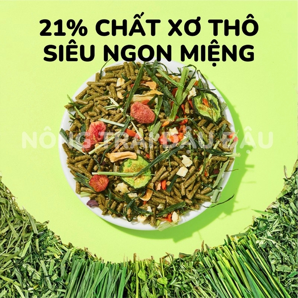 Cỏ Nén Cho Bọ Ú Yee Bổ Sung Trái Cây Rau Củ 1.2kg