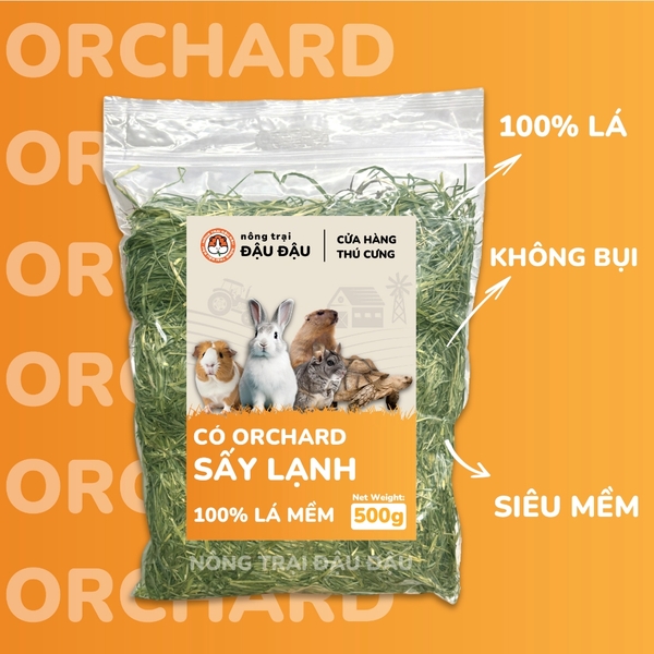 Cỏ Orchard Sấy Lạnh Full Lá Mềm - Đậu Đậu Fresh Select